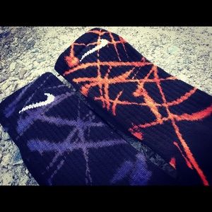 BLACK DYED NIKE SOCKS! ONE OF A KIND!